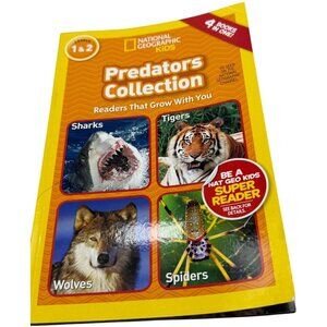 Predators collection National Geographic kids paperback book 2011 English READ